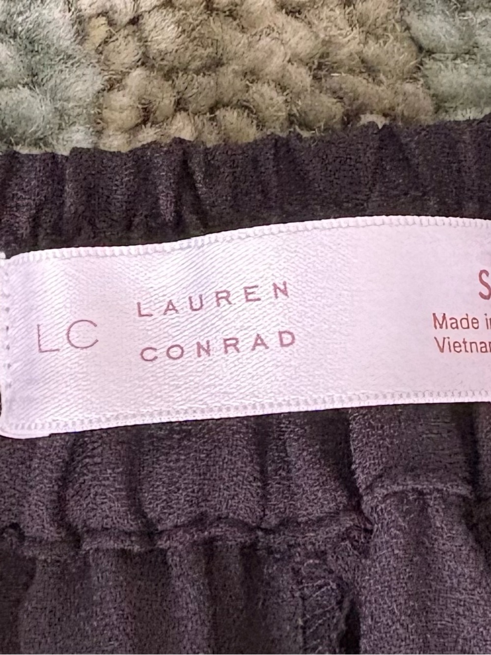 NWT LC LAUREN CONRAD LONG SKIRT BLACK, BUTTONS UP THE FRONT, SZ SMALL - Picture 6 of 9